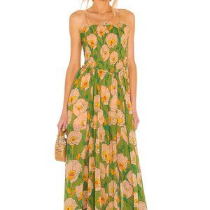 NWOT Free People Sophia Jumpsuit in Avocado Green L